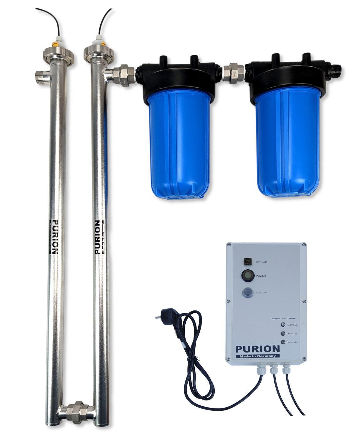 Purion GmbH's PURION 2500 36 W DUAL Starter, UV-Anlage, Wasseraufbereitung.