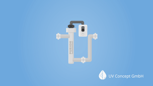Komplexe Wasseraufbereitung: PURION UV-Anlage kombiniert mit Wasserfiltern