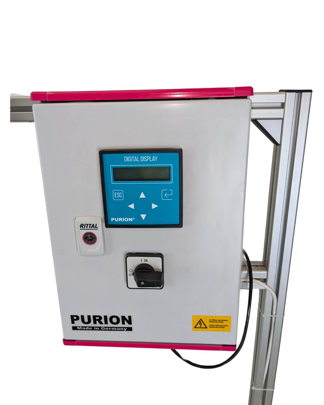 PURION DVGW Zert. der Purion GmbH All in One ist eine hocheffiziente UVC-Anlage, die durch ihr fortschrittliches Rückspülfiltersystem für eine wirksame Desinfektion von Trinkwasser sorgt.