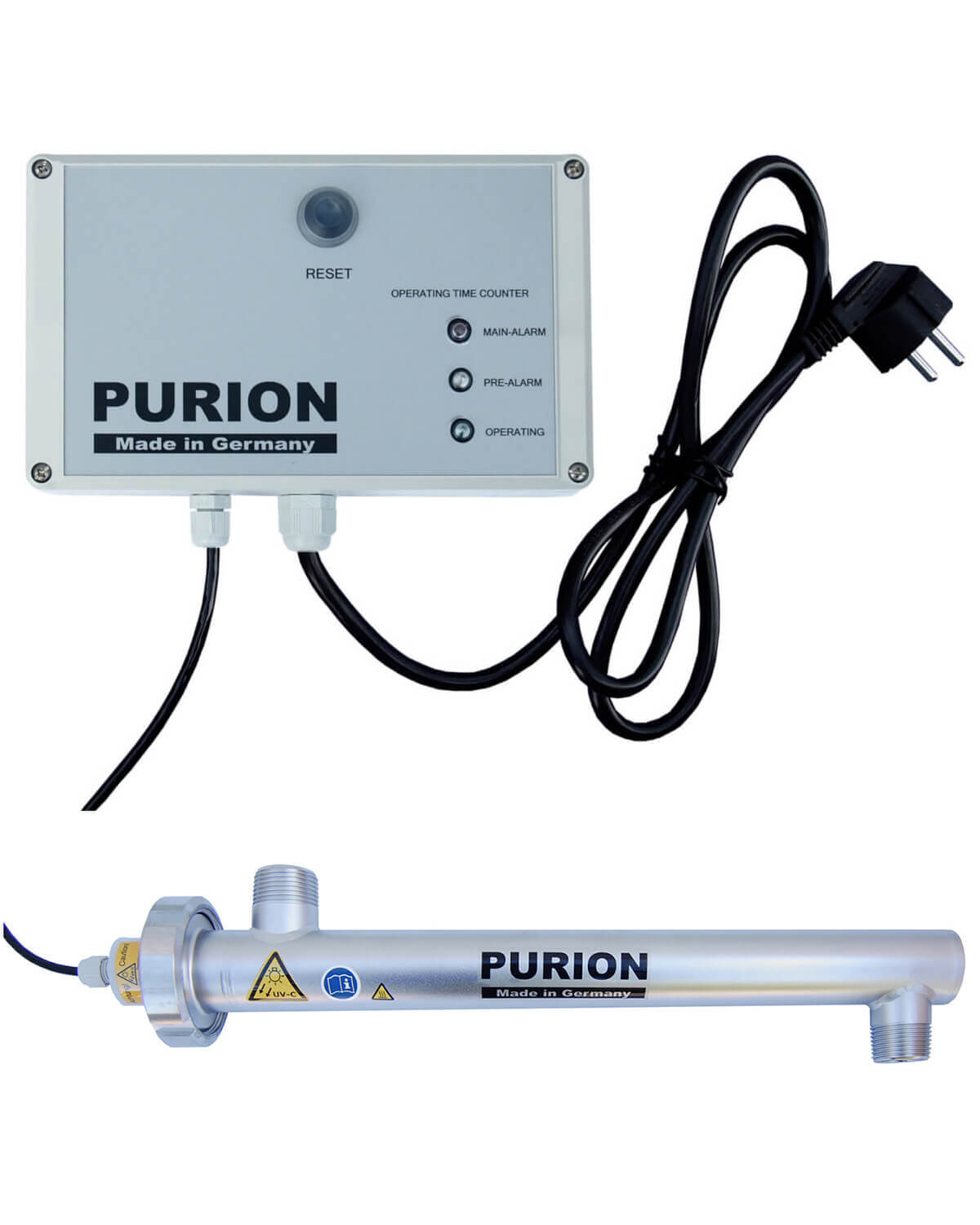 Implementieren Sie SEO-Keywords wie Trinkwasser und Desinfektion, um den Inhalt für Suchmaschinen zu optimieren und gleichzeitig die Wirksamkeit von PURION 1000 110 - 240 V AC OTC der PURION GmbH hervorzuheben.