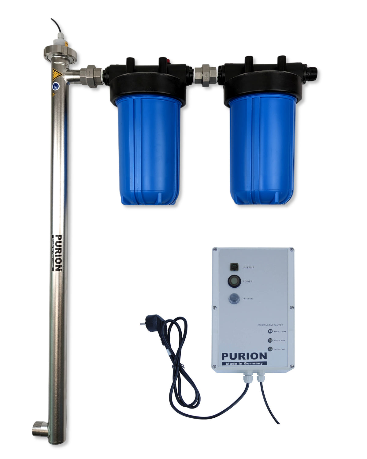 Für die Desinfektion von Wasser bietet die PURION GmbH das PURION 2500 90 W Startersystem an, das höchsten Qualitätsstandards entspricht.