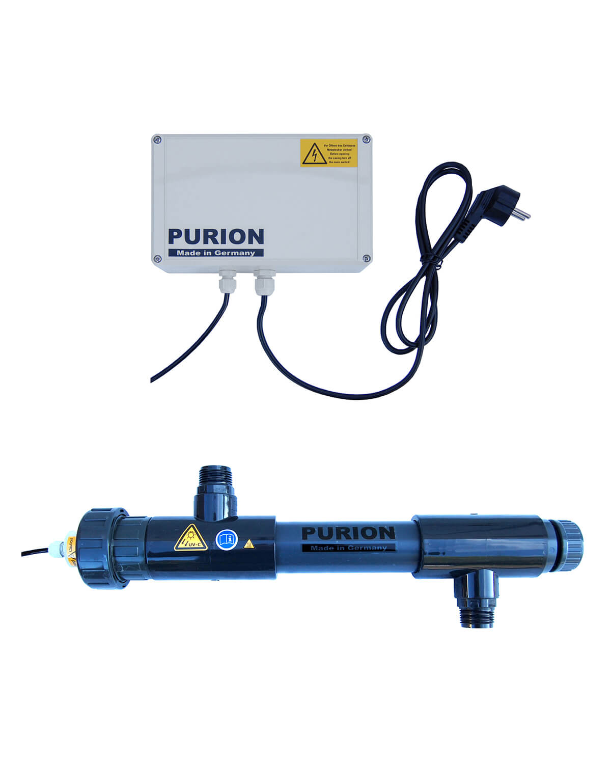 PURION 1000 PVC-U purion UV-C-Reinigung purion Salzwasserpools der Purion GmbH.