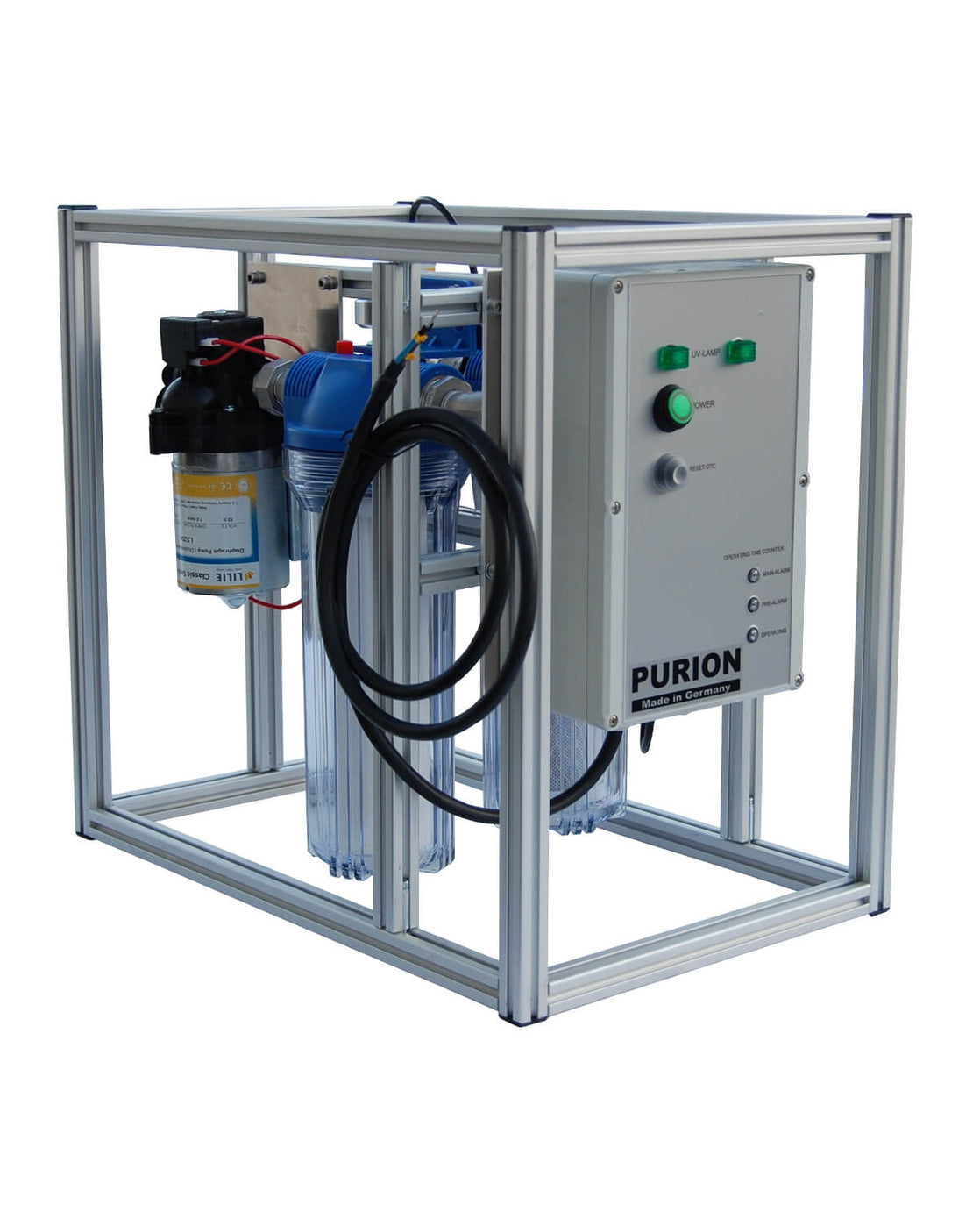 Das Kompaktsystem active der PURION GmbH ist eine kompakte und effiziente Wasseraufbereitungslösung, die mithilfe einer UV-C-Anlage eine hochwertige Wasserreinigung in der gesamten Wasseraufbereitungskette gewährleistet.