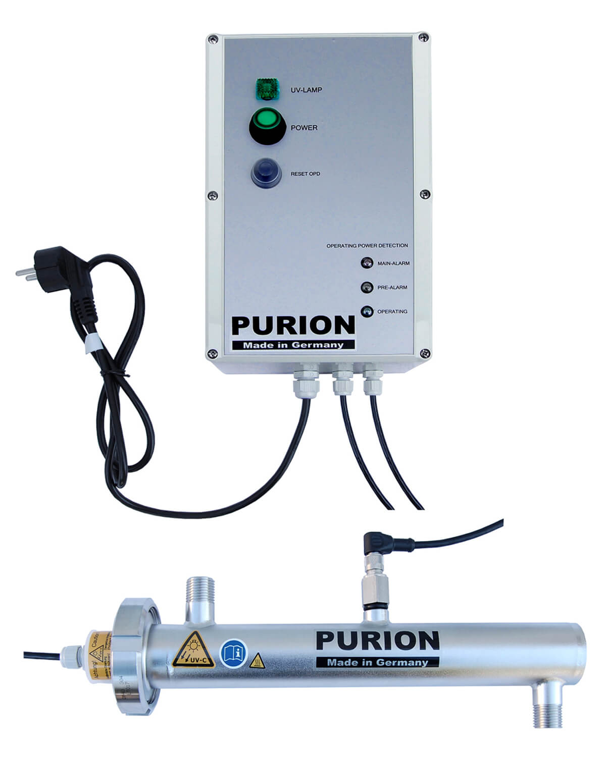 Die PURION 500 110 - 240 V AC OPD von UV Concept GmbH ist eine hochmoderne Desinfektionsanlage, die die Trinkwasseraufbereitung revolutioniert und eine zuverlässige Lösung für alle bietet, die ein autarkes Leben suchen.