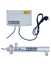 Η PURION 500 110 - 240 V AC Basic, κατασκευασμένη από την UV Concept GmbH, είναι μια υψηλής απόδοσης εγκατάσταση απολύμανσης για την επεξεργασία πόσιμου νερού.