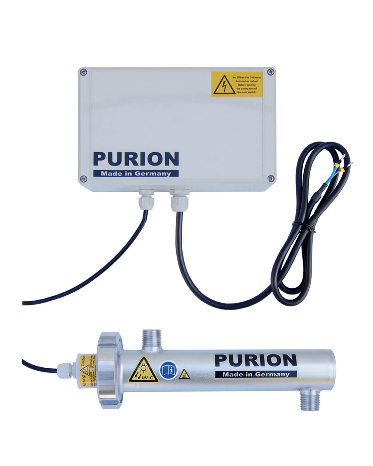 Dieser PURION 400 12 V/24 V DC Basic reinigt Trinkwasser und macht es für den sicheren Konsum an jedem Ort geeignet.
