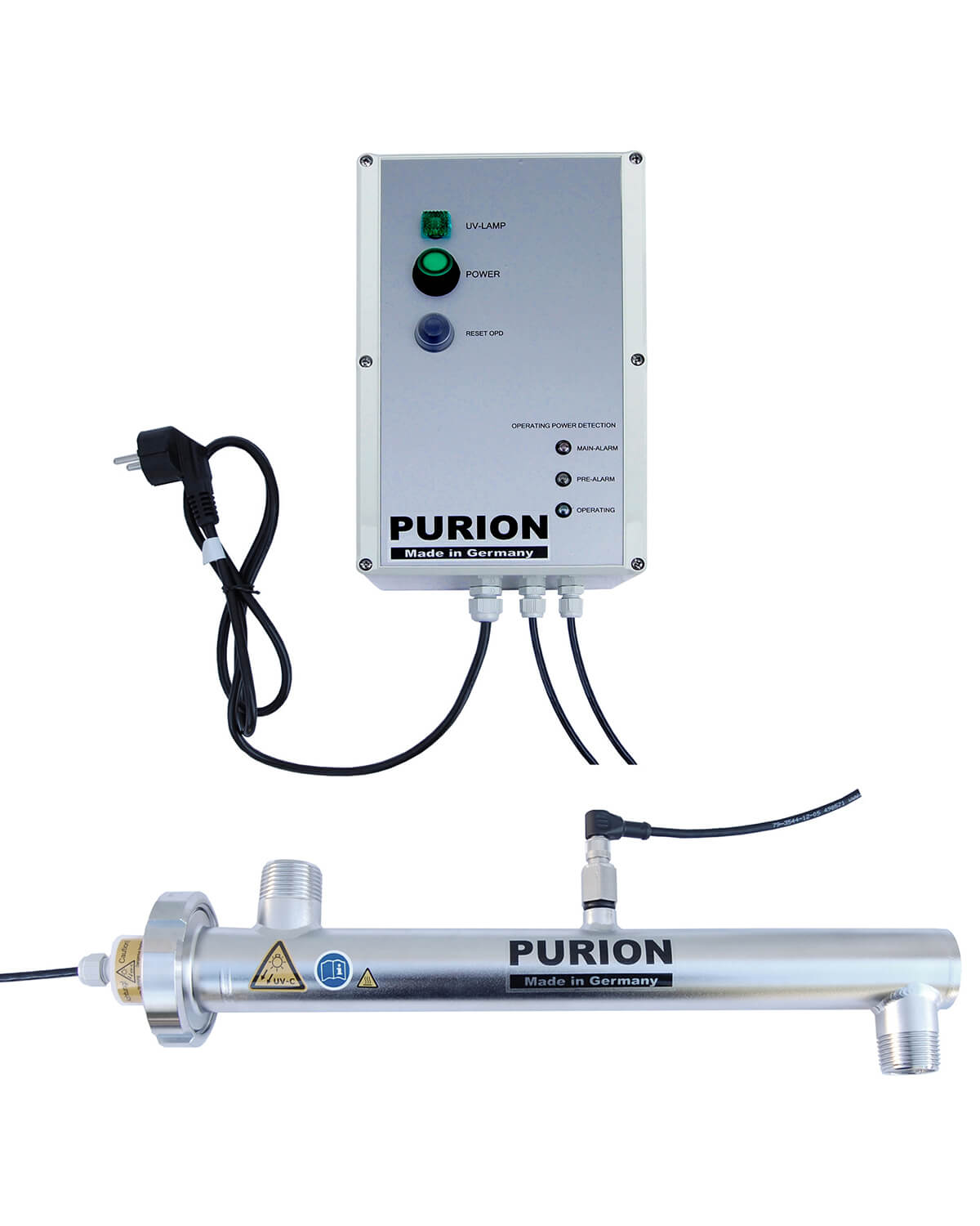 Purion GmbH ist ein hochmodernes UV-C-Desinfektionssystem, das schädliche Bakterien und Legionellen effektiv beseitigt. Mit seiner fortschrittlichen Technologie sorgt PURION 1000 H OPD für Zuverlässigkeit und Effizienz.