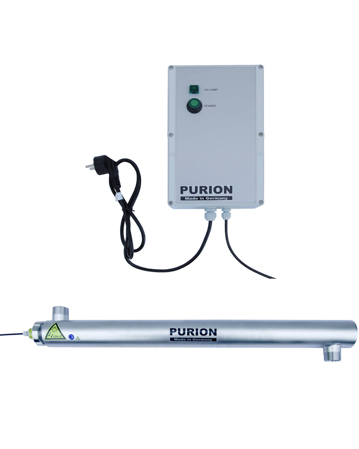La PURION GmbH offre servizi di disinfezione UV-C e pulizia della piscina PURION 2501 Basic.