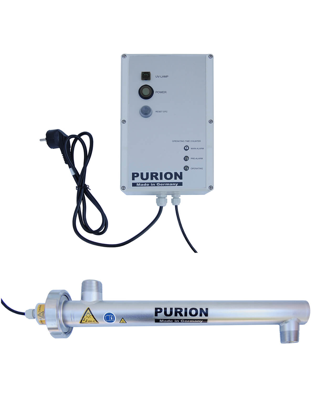 PURION 1000 H OTC від PURION GmbH пропонує UV-C-дезінфекцію, яка може боротися з легіонелами в наявних накопичувачах гарячої води. Вона проста.