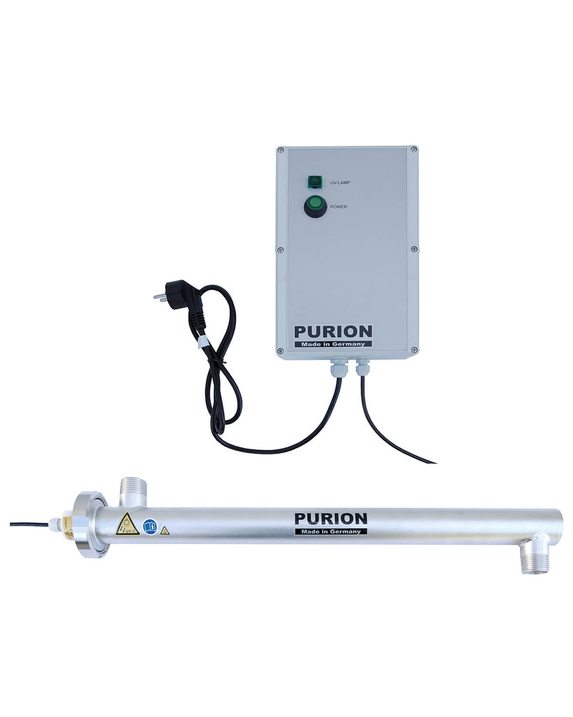 Der PURION 2000 Basic der PURION GmbH ist ein leistungsstarkes UV-Strahlersystem zur Reinigung von Trinkwasser.