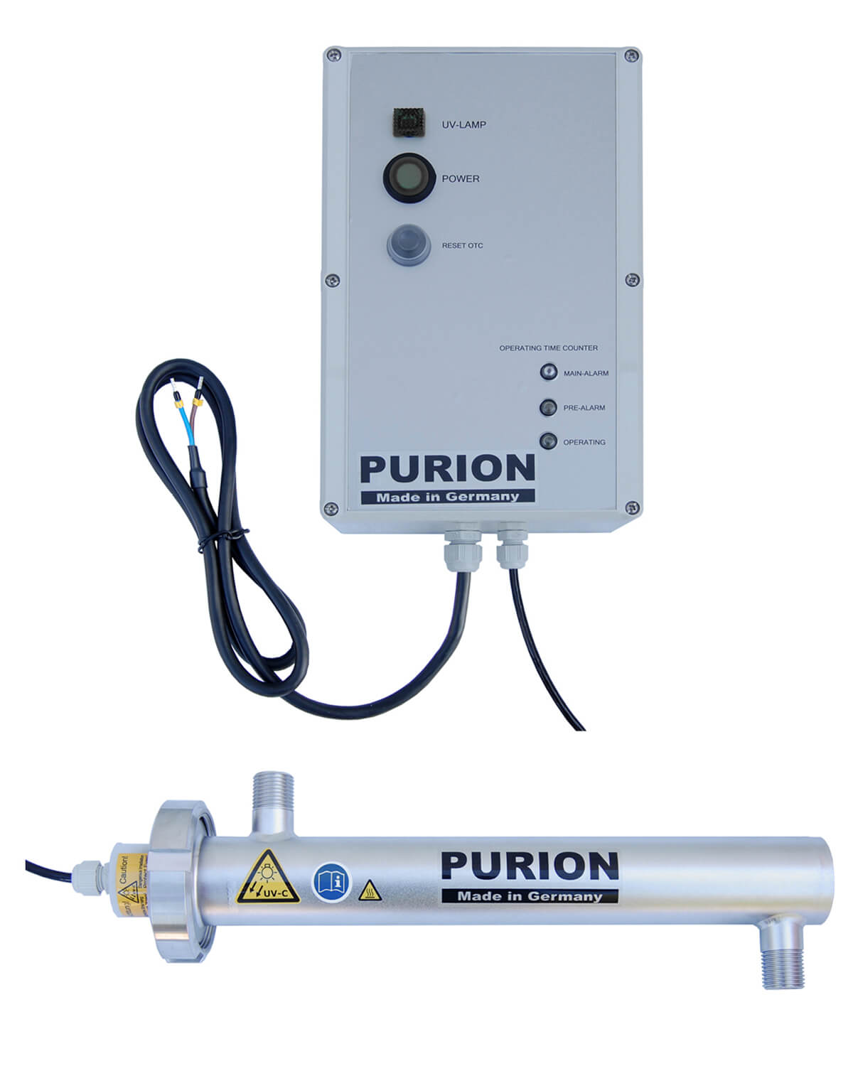 PURION 500 PRO OTC Plus från PURION GmbH använder UV-C-strålning för desinficering av ytor.