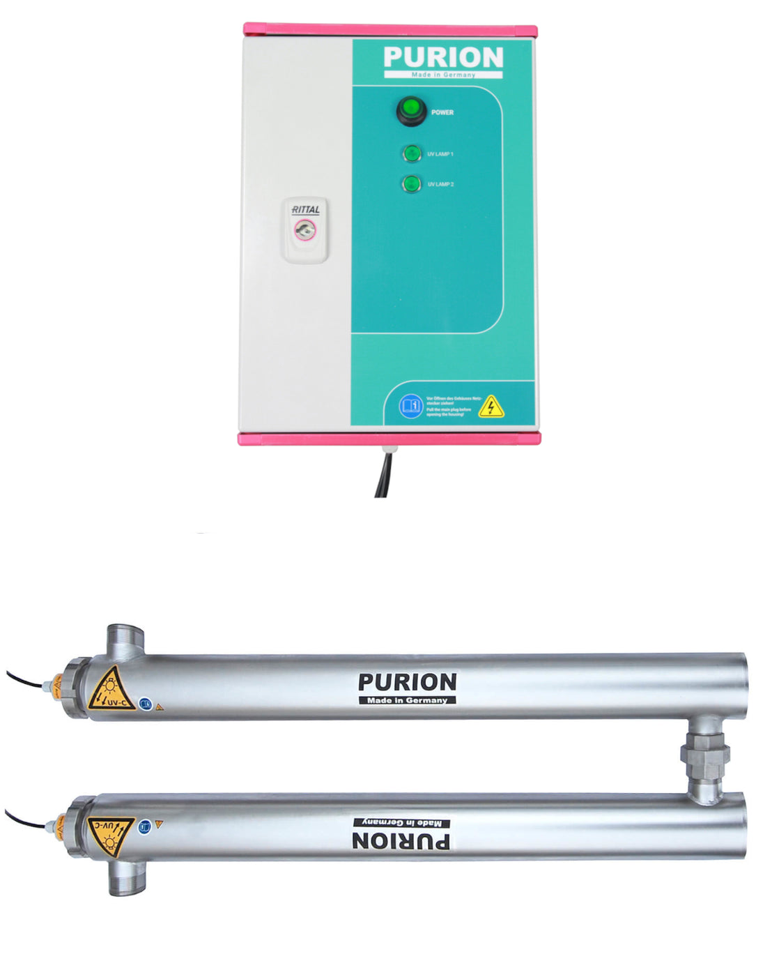 Das Purion 2501 Dual Basic Wasseraufbereitungssystem der PURION GmbH ist eine revolutionäre UV-C-Desinfektionslösung, die für klares und sauberes Wasser sorgt. Mit der fortschrittlichen Technologie von PURION 2501 Dual Basic ist es