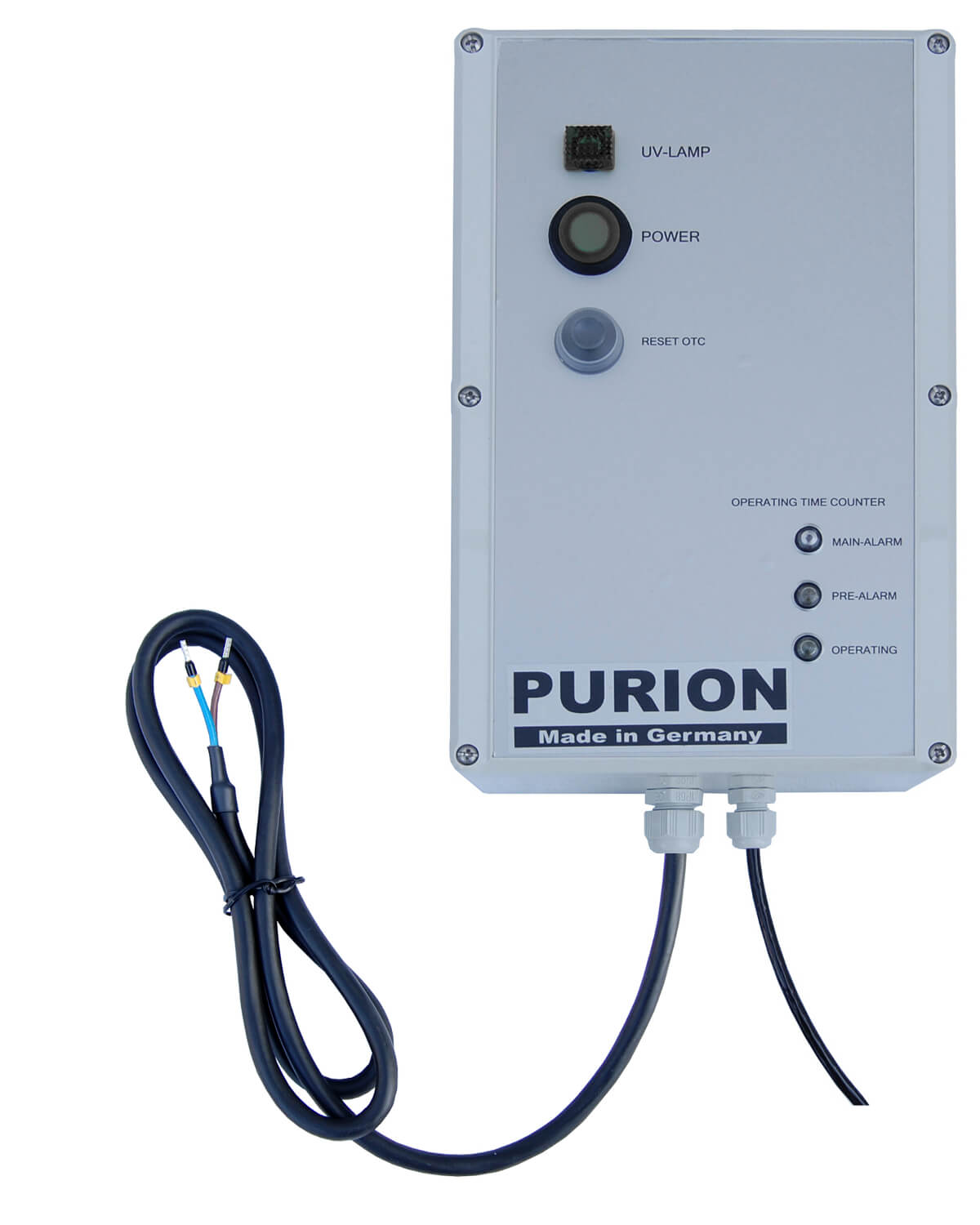 El PURION 400 OTC Bundle es una lámpara UV-C de la marca PURION GmbH que proporciona agua potable desinfectada. Puede funcionar sin necesidad de una fuente de alimentación externa.
