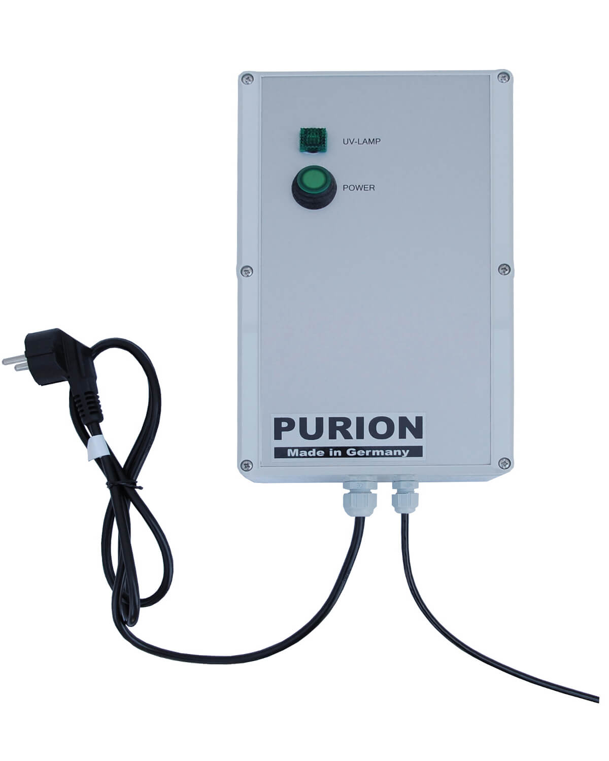 Система PURION 2500 H Basic від PURION GmbH використовує УФ-C дезінфекцію, щоб ефективно усувати легіонелу та забезпечувати чистоту води.