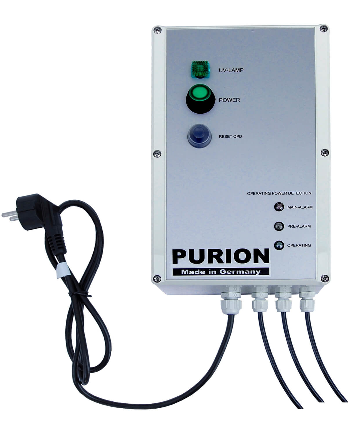 PURION UV-C-Desinfektionsanlage (PURION 2500 36 W 110 - 240 V AC ESM) zur Trinkwasserreinigung der PURION GmbH.