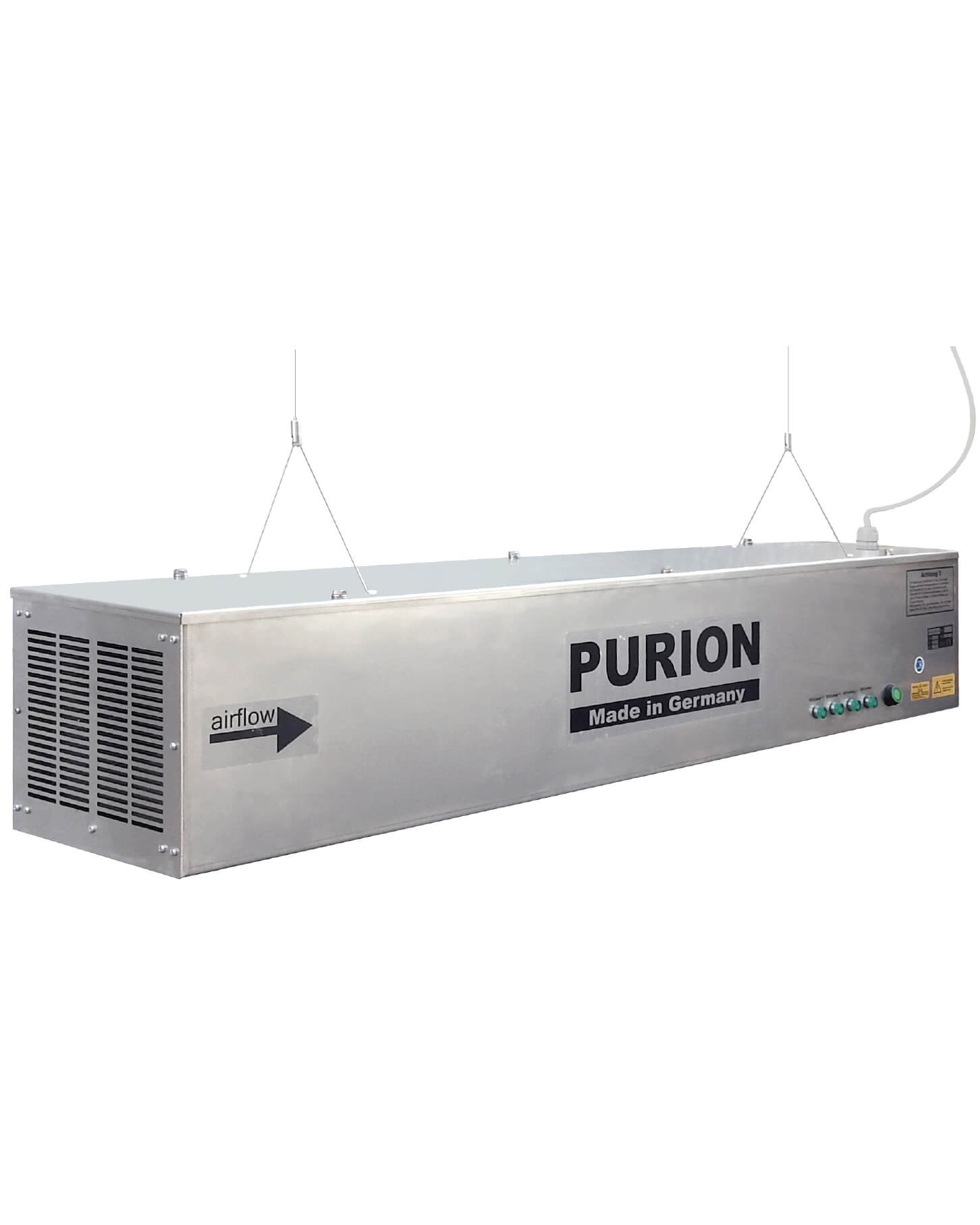 Das Produkt der PURION GmbH, das AIRPURION 400 active, sorgt für Luftkeimung gesunder Innenraume.