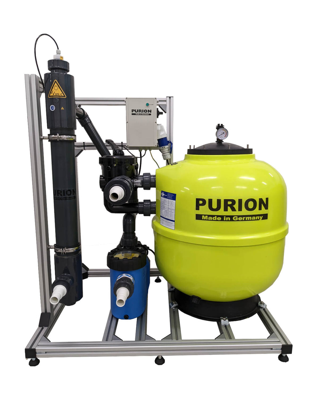 PURION Pool Premium der UV Concept GmbH installieren reinigen.