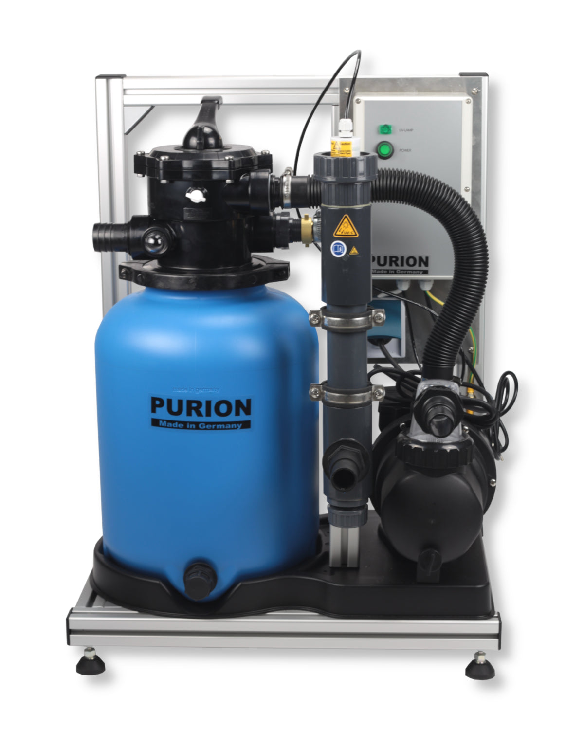 Purion Pool 20 PVC-U Plus von der PURION GmbH ist ein vielseitiges Werkzeug, mit dem Sie die Filterfunktionen einfach steuern können.