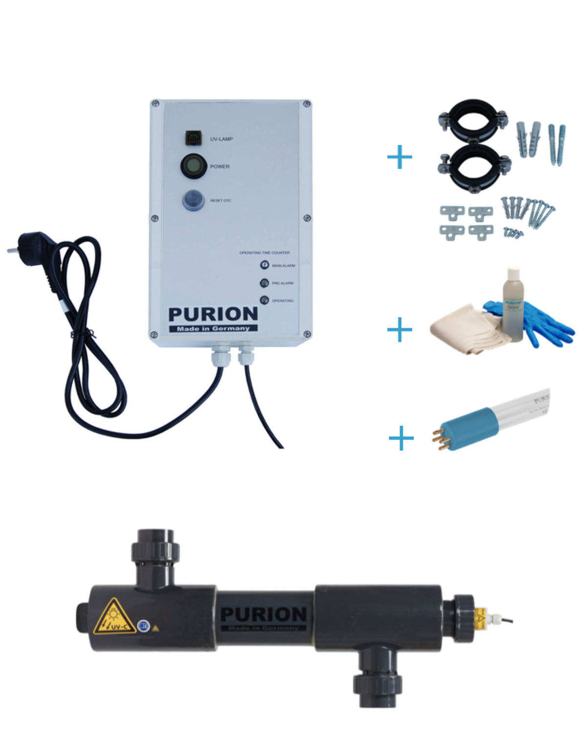 Die PURION GmbH nutzt das PURION 2001 PVC-U OTC Bundle und moderne Technologie, um eine effektive Wasserreinigung in Salzwasserpools sicherzustellen.